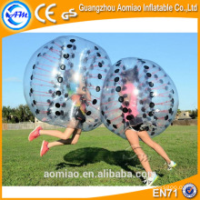 La mejor pelota de parachoques del adulto de la venta / bola de cristal de la burbuja / bola de la burbuja para el fútbol